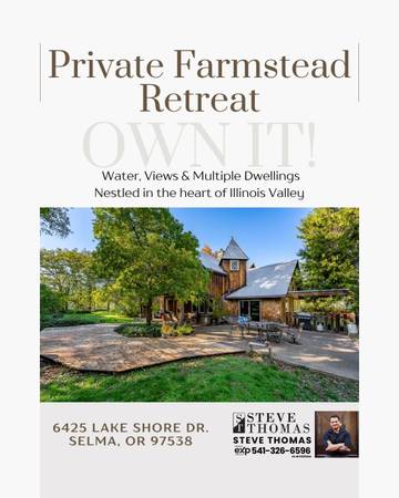 Private Farmstead Retreat with Water, Views & Multiple Dwellings! 1