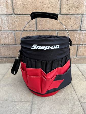 Snap On Tools 5 Gallon Bucket Tool Caddy Bag Case Storage Snap-on Raci 1