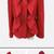 Size Med Womens Chadwick Jacket Red short jacket blazer fancy coat VTG 1 thumbnail