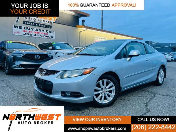 2012 Honda Civic  EX-L Coupe 2D Coupe 1