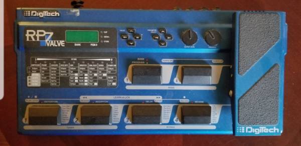 Digitech RP7 Valve tube preamp/multiprocessor 1