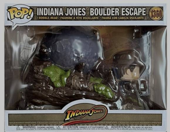 Indiana Jones Boulder Escape Funko Pop 1