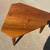 MCM Mid Century Modern Wood Guitar Pick Coffee Cocktail Table Vintage 6 thumbnail