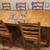Dining table with 8 chairs, solid wood 4 thumbnail