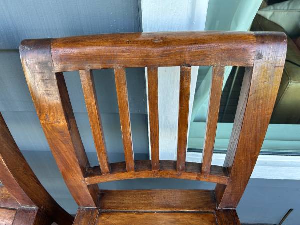 Beautiful Exotic hardwood bar Chairs - $90 (Lakeway)63435755075203121