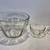 Arcoroc Chip and Dip Bowl Set 3 Piece Glass Vintage In Excellent Cond 4 thumbnail
