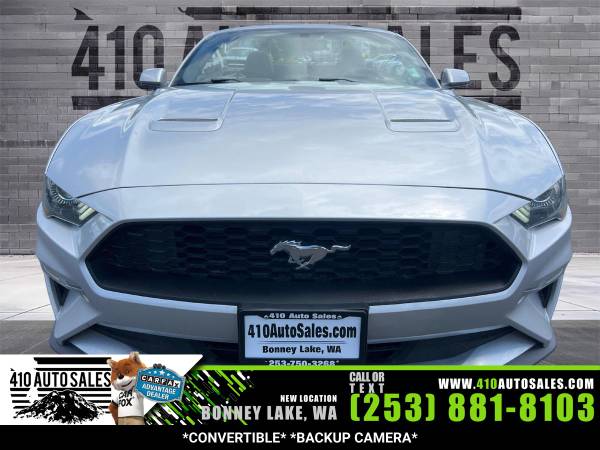 2019 Ford Mustang EcoBoost - $14,950 (Bonney Lake, WA)63441889084547124