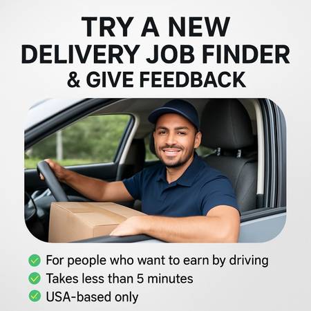 Try a New Delivery Job Finder & Give Feedback  (Amazon Flex) 1