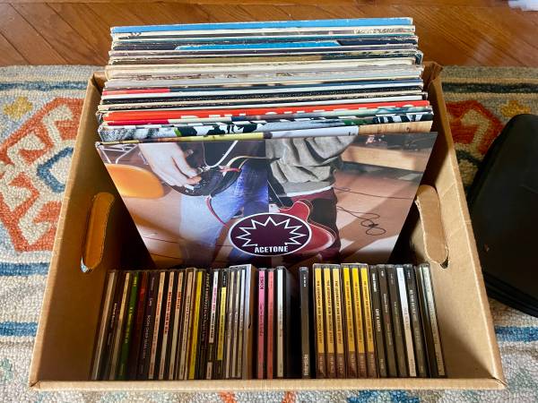 CDs and Records--Acetone, Buckner, Can, Dylan, etc. 1