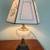 Antique Brass Lamp Made from Converted Oil Lamp - 19" T 1 thumbnail