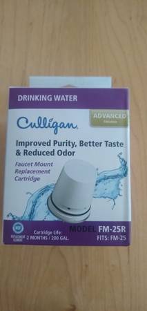 New Culligan Faucet Mount Replacement Cartridge FM-25R (Water Filtration System) 1