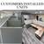 OFFICE FURNITURE COMPACT TRAINING NESTING BREAKROOM TABLE STATION 12 thumbnail