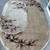 Two vintage oval hand-tied Chinese rugs with bamboo pattern 3 thumbnail