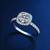 MOISSANITE PROMISE RING..PRICE DROP.. 1 thumbnail