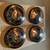 Rally Wheel Flat Center Caps set of 4 1 thumbnail