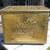 Vintage 18” Kindling Box Embossed Brass Over Wood Fireplace Chest EUC 2 thumbnail