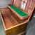 Vintage 1930's Art Deco Cedar Wood Chest With Waterfall Edge 11 thumbnail