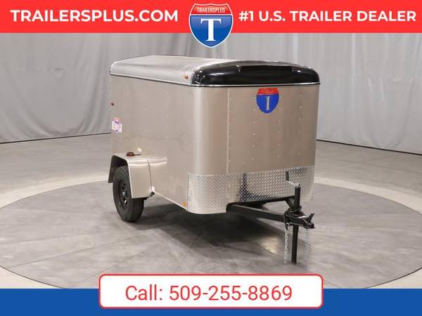 2025 Interstate 5 X 8 Victory Enclosed Cargo Trailer Champagne 1