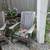 Cedar adirondack chair with cushion 1 thumbnail