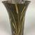 Embossed Flowers On A Medium Sized Heavy Flower Vase - 7 3/4” 4 thumbnail
