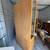 Beautiful mcm Bird's eye maple lighted curio cabinet 6 thumbnail