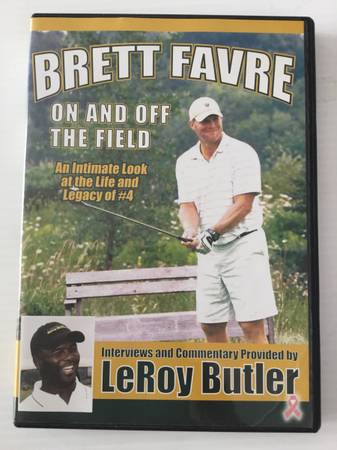 Brett Favre on and off the Field DVD 1