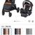 Baby Trend Tango PRO Travel System with Secure-Lift Infant Car Seat, Dash Tan 2 thumbnail