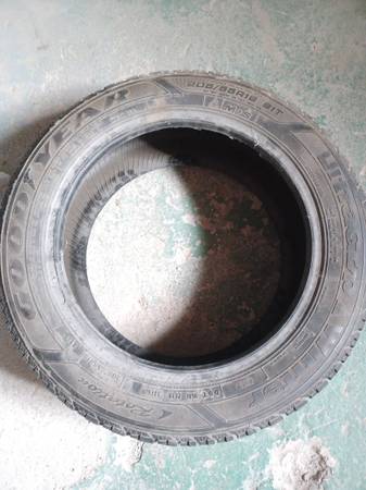 Spare winter tire Goodyear 205/55R16 1