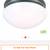 Six Oil Rubbed Bronze 9 inch LED Flush Mount Lights 2 thumbnail