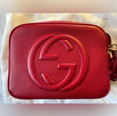 GUCCI DISCO SOHO CAMERA LEATHER  BAG 1