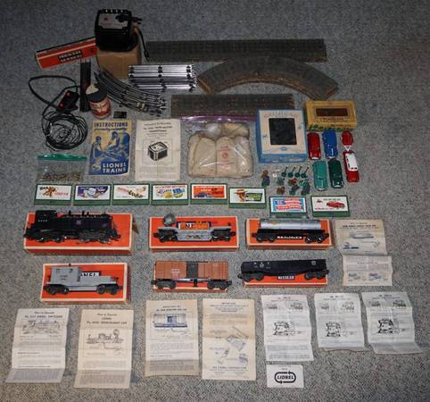 1950 Working O Gauge Scale Lionel Electric Train Set 1