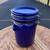 Cobalt Blue Ceramic Canister with Clamp Lid – Vintage Style Storage Ja 2 thumbnail