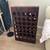 Vintage Champagne Riddling Rack A-Frame Mahogany Wine Rack Heavy 1 thumbnail