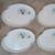 Vintage Federal Glass Atomic Flowers 1950s Snack Set with Original Box 3 thumbnail