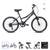 20" Kent Kobra Mountain Bicycle, Fits Rider 4'2" - 5', Black/Pink, Child, Unisex 5 thumbnail