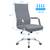 New Heavy Duty Office Chair Mid Back PU Leather Executive Conference Chair Adjus 8 thumbnail
