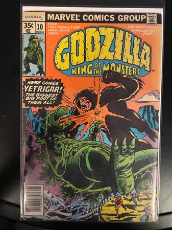 Godzilla Comic #10 1