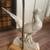 Vintage white porcelain pheasant lamp- mid-20th century 10 thumbnail