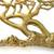 Large Vintage Brass Bonsai Tree Wall Hanging 2 thumbnail