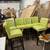 6 Piece Tufted Barstool Set 1 thumbnail