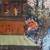 CAFE STREET SCENE Signed Paris France  Oil Painting on Canvas 2 thumbnail