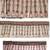 Imported Italian Beaded Tassel Trim  - By the Foot! Taupe & Black. NE 7 thumbnail