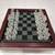 Beautiful Unique Chess Set Displayed On A Latched Hinged Wooden Casing 2 thumbnail