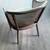 Antique Walnut with Cane Back "Rattan" Style Designer Chair 10 thumbnail