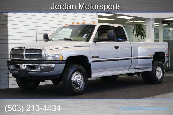 1998 DODGE RAM 3500 12-VALVE 5.9L 5-SPD LARAMIE 1-OWNER 90K 2500 1997 1