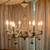 exquisite 8 light Italian Mangani Porcelain Chandelier hanging lamp 1 thumbnail