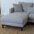 Modern Grey Boucle Sectional 2 thumbnail