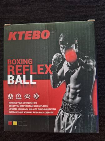 New  KTEBO Boxing Reflex Ball Headband Set fitness sport Christmas gif 1