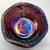 Excellent Condition L. E. Smith Sawtooth Rim Amethyst Carnival Glass 4 thumbnail