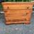 Vintage solid rock maple three drawer dresser 1 thumbnail
